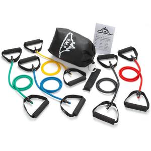 Black Mountain Products Resistance Band Set (Five Bands Included)