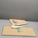 PETKARAY Cat Scratcher, Cat Sisal Scratching Ramp, L Shape Cat Scratch Pad for Indoor Cats, Wall Furniture Protector with Catnip Large