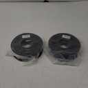 ANYCUBIC PETG Filament 1.75mm Bundle, 3D Printer Filament, Dimensional Accuracy +/- 0.02mm, Exceptional Toughness, 1KG Reusable Spool, 2KG Texture Grey + Black,2pcs