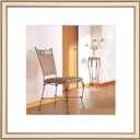 4x4 Picture Frame, Brass Matte Thin Modern Metal, Square Frame for Desktop and Wall Mounting, Aluminum Floating Photo Frame, Fit 3x3 with Mat or 4 x 4 without Mat, 1 Pack (Bronze)