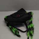 Dog Halloween Costume Large Breed, Furry Dog Spider Costume with 64 LED, Funny Halloween Dogs Costumes for Large Dogs Medium Pet Halloween Party Cosplay (Green)