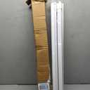 LazBlinds No Drill Zebra Blinds for Windows 30.5" W x 72" H, White
Cordless Dual Layer Light Filtering & Blackout Roller Shades, Free Stop-Lift, Easy Install Day & Night Privacy with Valance