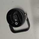 Replacement Lid with Flip Straw and Top Handle, Fits Only Cafezi 30oz/40oz/50oz/64oz Tumblers, Screw On (Black)