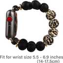 Guran Soft Silicone beads Elastic Sport Straps Stretchy Watch Bands Compatible with Apple Watch Band Scrunchie 38mm 40mm 41mm 42mm 44mm 45mm,Wristbands Women Men Replacement Solo Loop Strap for iWatch Series SE 7 6 5 4 3 2 1 (leopard print)