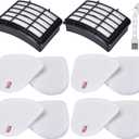 Filters for Shark Navigator Lift Away Deluxe Upright Vacuum Replacement UV540 UV440 NV360 NV350 NV351 NV352 NV355 NV356 NV357 NV370 NV391 UV490 UV500 UV541 ZU503AMZ, Compare to Part XFF350, XHF350