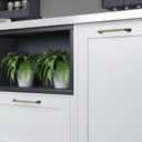 KHTUMEWARE 20 Pack 6-1/4 Inch Cabinet Handles - Antique Brass, Brushed, Drawer Pulls and Cupboard Handles