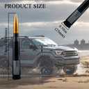 7.8inch Black-Gold Bullet Antenna American Flag Replacement for Chevy Silverado Dodge Ford F150 F250 F350 RAM 1500 2500 Raptor Truck Antenna Accessories Ford Jeep Wrangler