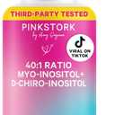 Pink Stork Inositol Supplement for Women 40:1 Myo & D-Chiro, 90 Count, BBD 05/2029