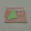 UESWILL Compatible with MacBook Pro 14 inch 2024 2023 2022 2021 Release M1 M2 M3 M4 Pro/Max Chip & Touch ID, Glossy See-Through Hard Shell Protective Cover, Jelly Pink