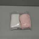 Bassinet Sheets Fit for MMBABY, HARPPA Cuddly 3 in 1 and AMKE Baby Bassinet(33"x19"), 100% Cotton, 2 Pack, Ultra Soft Bassinet Sheet, White and Pink