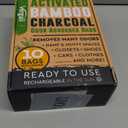 Activated Charcoal Odor Absorber for Strong Odors in Car, Closet, Shoe, Basement. 10 Activated Charcoal Bags Odor Absorbers for Home. Bamboo Charcoals Air Purifying Bag Charcoals Deodorizer Eliminator