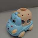 Baby Girl Toys Gifts for 1 2 Year Old Girls, Pink Cars for Babies 6-12 12-18 Months, Push and Go Trucks for Toddlers, Soft Rattle Toys for One 1+ Infants First Birthday Easter Gifts