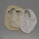 Little Unicorn Premium Classic Bib 3 pack | Adjustable as baby grows | Soft fabric on skin | Great for first time eaters