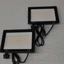 120W LED FloodLights Outdoor 2 Pack, 14000LM Dimmable, 3CCT 3000K 4500K 6000K Selectable, IP66 Waterproof, Outdoor Security Flood Light for Yard, Garden, Garage