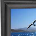 14x28 Panoramic Photo Frame Black Solid Wood Picture Frame 14x28 inch Painting Frame Poster Frame(S23B1428)