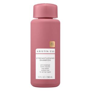 Kristin Ess Biotin Shampoo - Sulfate Free + Color Safe - Promotes Healthy Hair Growth, Strengthens + Nourishes Dry Damaged Hair - Anti-Breakage Fortifying Biotin Repair Shampoo for Volume - Vegan