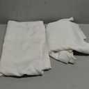 Chyhomenyc Bennet Linen Curtains 63 Inch Length 2 Panels, Faux Linen Textured Burlap Light Filtering Soft Rod Pocket Window Treatment Drapes for Living Room Bedroom, 40Wx63L Inch, Set of 2, Natural