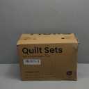 Love's cabin California King Size Quilt Bedding Set Green Bedspreads - Cal King Summer Lightweight Bedspread Comforter - Coin Pattern Coverlet for All Season - 3 Pieces (1 Quilt, 2 Pillow Shams)