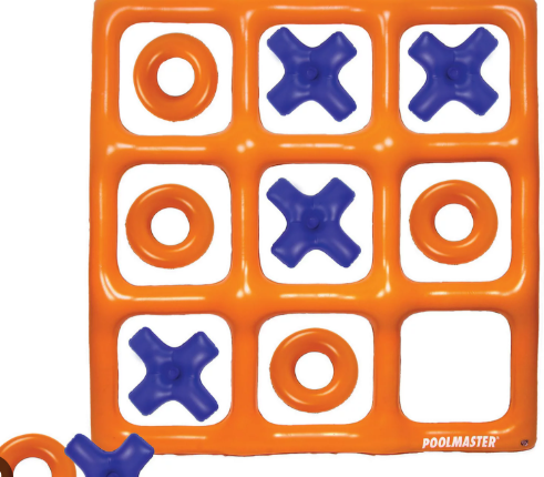 INFLATABLE TIC TAC TOE, 2 PACK