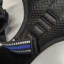 rabbitgoo Dog Harness Medium Sized, No Pull Pet Harness with 3 Buckles, Adjustable Soft Padded Vest with Control Handle, Walking Reflective Pet Vest for Medium Dogs, Blue, M