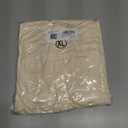 SHEWIN Women's Casual Hoodies Long Sleeve Solid Lightweight Pullover Tops Loose Sweatshirt with Pocket (Beige, XL)