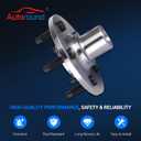 Autoround 521000 Rear Wheel Bearing and Hub Assembly Fit for Ford Explorer & Mercury Mountaineer 2002-2010, Ford Explorer Sport Trac 2007-2010, Lincoln Aviator 2003-2005, 5-Lug Pair