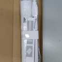 No Drill L-Shaped Vinyl Cordless Mini Blinds,White,21.5" Wx 36" H