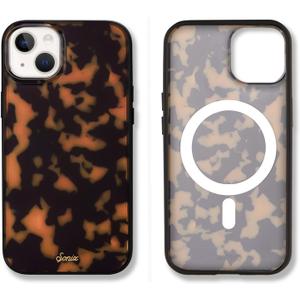 Sonix Case for iPhone 15 Plus, iPhone 14 Plus | Compatible with MagSafe | 10ft Drop Tested | Tortoiseshell | Brown Tort