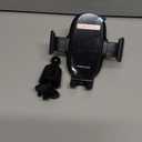 Miracase Phone Holders for Your Car with Metal Hook Clip, Air Vent Cell Phone Car Mount, Hands Free Universal Automobile Cradle Fit for iPhone Android and All Smartphones, Classic Black (1 Pack)