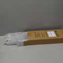 upsimples Acrylic Shelves for Bathroom Storage, 15" Floating Shelves Wall Organizer for Perfume, Make up, Skincare, Kids Bookshelf for Bedroom, Nursery, Living Room Decor, Clear, 4 Pack