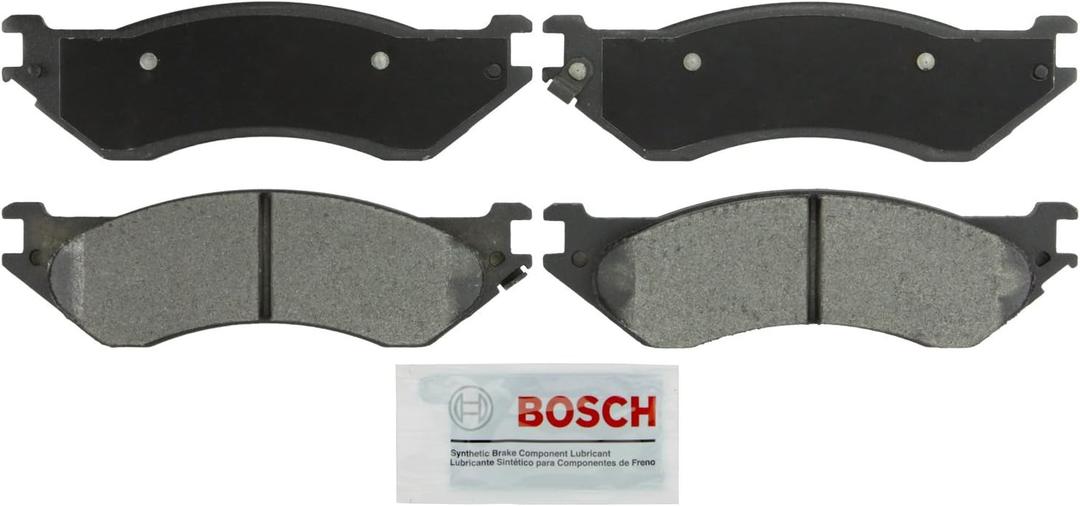 BOSCH BSD702 Severe Duty Disc Brake Pad Set - Compatible With Select Ford Expedition, F-150, F-150 Heritage, F-250; Lincoln Navigator; FRONT