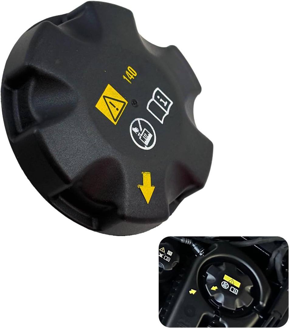 17117639020 17117521071 Radiator Expansion Tank Cap, Coolant Reservoir Cap Compatible with 2006-2025 BMW 128i 320i 328i 330i 335i 530i 540i 640i 740i 840i X1 X3 X4 X5 X6 X7 Z4 ActiveHybrid 3 5 7 etc