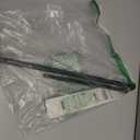 AIZESI 5/8 Inch Spring Tension Curtain Rods - 1-Pack with 2PCS Curtain Rod Holder, 26 to 39 Inch, Black