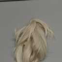 CJL HAIR Claw Clip Short Ponytail Hair Extensions DIY Bendable Metals Messy Bun Hair Piece for Wonen Straight Synthetic Fake Hairpieces Platinum Blonde