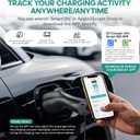 Level 2 EV Charger(WiFi APP/Plug-Play), 48A Nema 14-50p, 25ft Cable ETL Certified, Home Level 2 EVSE Car Charger w/ J1772 Connector, Electric Vehicle Charging Stations (46)