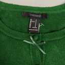 Forever 21 Women's Bow Cropped Cardigan Sweater (Green) S