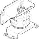 Firestone Ride-Rite 2176 Rear Air Helper Spring Kit for 19992026 Ford F-350 & 19992025 F-450 Cab & Chassis | 5000 lbs Load Leveling Capacity | Manual Inflation System