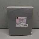 King Size Fitted Sheet Only - 4-Way Stretch Jersey Knit, Cozy T-Shirt Soft, Wrinkle Free, Snug Fit & Stay in Place, No More Slipping Off for Mattress (Deep: 5"-13") - Light Gray, King