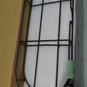 Ilyapa Glass Drink Dispenser for Parties - 3 Pack, 1 Gallon Triple Beverage Multi Drink Dispenser with Stand, Wood Tops and Black Stainless Spigots