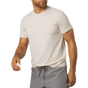 Motion Men's Slim Fit Tee Active Performance and Everyday Super Soft Stretchable T-Shirt (S-XL) (L)
