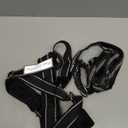 SlowTon No Pull Dog Harness - Heavy Duty Dog Harness and Leash Set for Medium Large Dogs, Reflective Tactical Harness with Soft Padded and Front Clip for Easy Walk and Training (Black L)