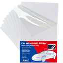 Car Windshield Sticker, Windshield Applicator, Clear Window Cling for Car (10PCS/8.3"X5.8")