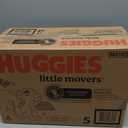 Huggies Size 5 Diapers, Little Movers Baby Diapers, Size 5 (27+ lbs), 132 Count (2 Packs of 66)
