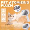 Cat Steam Brush, 3 In 1 Steam Brush for Dogs & Cats, Pet for Pet Hair Removal Tool, Shedding Reduced Discomfort, Suitable for Massaging, Combing