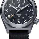 BOLDR Venture Automatic Watch for Men, 38mm Titanium Case, Nylon Strap, Water Resistant 200m