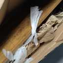 Claiks Mobile Standing Desk, Small Rolling Adjustable Desk with Wheels, Pneumatic Mobile Laptop Desks Workstation with Hook, Rustic Brown