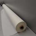 Exquisite Party Solids Ivory Plastic Table Cover Roll 40" X 300' Table Cloth Plastic Cover Roll - Premium Quality Thick 0.5 MIL Banquet Rolls - Disposable Tablecloth Rolls
