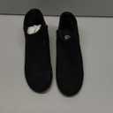 Girls Boots Kids Ankle Boots Side Zipper Booties Fashion Short Suede Low Heels, Black, Size US1