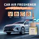 Car Air Fresheners 2-Pack Long Lasting Hanging Car Freshener for Auto and Home, 2pcs Linen (0.34 Fl Oz (Pack of 2))