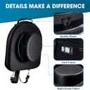 MOSLA Hat Box Travel Fedora Case Universal Size Hat Carrier Storage Case